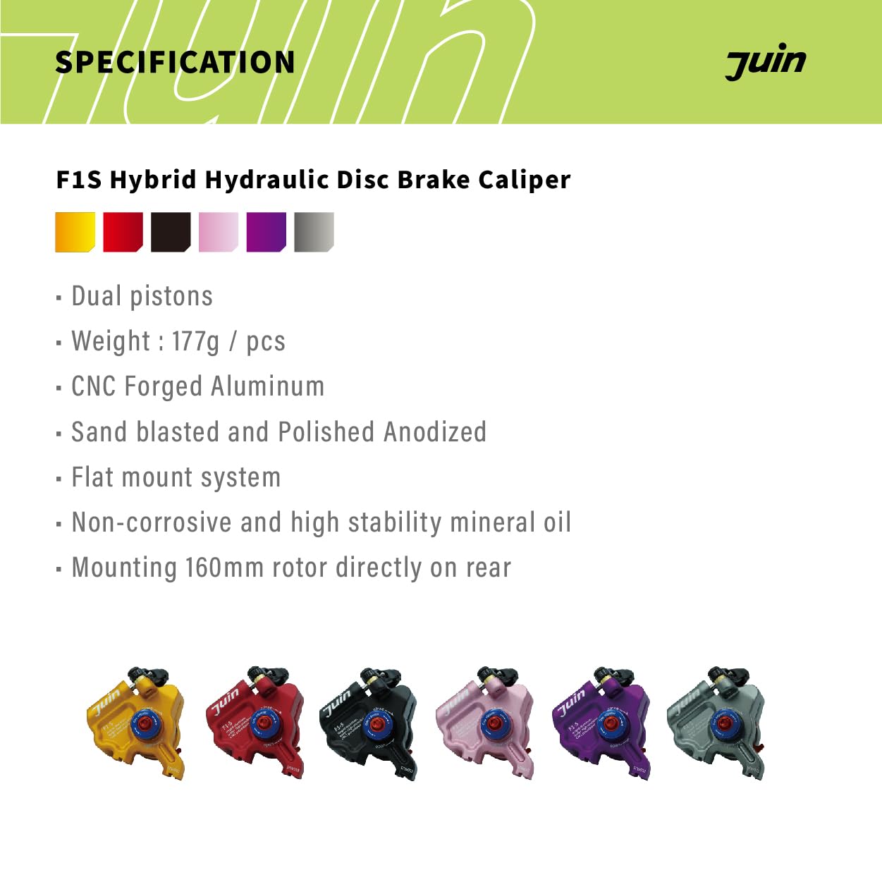 Amazon | Juin ハイブリッド油圧ディスクブレーキキャリパー